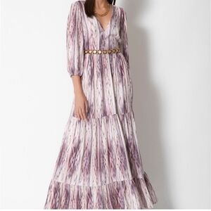 Tart Collection Tiered Maxi Dress size S.